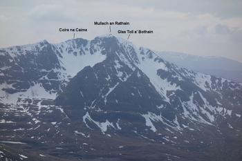 Liathach: Glas-Toll a' Bothain.   Photo: Scott Muir