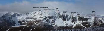 Ben Macdui: Stob Coire Sputan Dearg.   Photo: Scott Muir