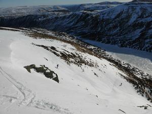 Sun Glider, Creag an Dubh-loch & Eagles Rock: The entrance to Sun Glider Photo: Scott Muir