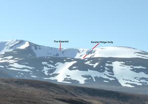 Derelict Ridge Gully, Braeriach: Coire an Lochain: The distant view from the glen Photo: Scott Muir
