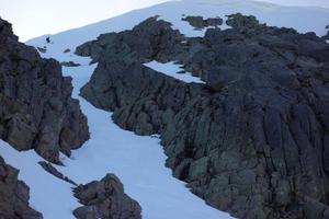 Monolith Gully, Braeriach - Garbh Choire Dhaidh: In Monolith Gully Photo: Scott Muir