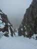 In the gully line of 'Way Up'  Photo: Scott Muir