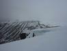 Taken from the top of High Bay, looking towards the top of Squarface (and Back Bay Gully)  Photo: Scott Muir