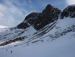 Below Pinnacle Gully, heading for Coire Domhain  Photo: Scott Muir