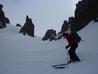 Forefinger Pinnacle at the top of Pinnacle Gully  Photo: Scott Muir