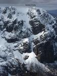 Number 5 Gully, as viewed from Carn Mor Dearg  Photo: Scott Muir