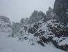 Looking up into Number 2 Gully.  Photo: Scott Muir