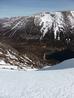 Looking down Col of the Wild  Photo: Scott Muir