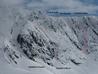 A view of Aladdin's Buttress and the Trident Gullies  Photo: Scott Muir