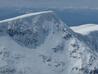 The view of the Northeast face from the Macdui plateau.  Photo: Scott Muir