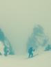 Above the rock island in Antler Gully, March 2014  Photo: Graeme Gatherer