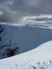 At the top of Easy Gully.  Photo: Scott Muir