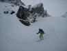 Heading out of the gully.  Photo: Chad Harrison