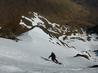 Looking down the Upper Snowfield  Photo: Scott Muir