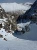 The view into Number 4 Gully from the top.  Photo: Scott Muir