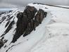 Very steep entry to the Main Rake, April 2014.  The photo does not do it justice!  Photo: Scott Muir