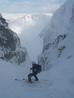 Good conditions in Black Spout  Photo: Dave Smith