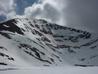  The view from the northern end of Lochan Uaine to the descent lines from the top of Cairn Toul  Photo: Scott Muir