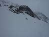 On the slopes below Aladdin's Couloir  Photo: Scott Muir