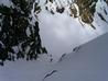 The lower section of the gully.  Photo: Scott Muir