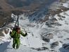 Nearing the top of the fine NE ridge  Photo: Scott Muir