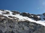 Looking up to Col Gully, May 2013  Photo: Scott Muir