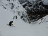 Skiing A Gully  Photo: Scott Muir
