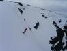 The top of Diagonal Gully, April 2008  Photo: Scott Muir