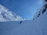 The upper section of Central Gully, April 2013  Photo: Scott Muir