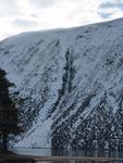 Looking across to the Chimney from the Glas-allt-Shiel  Photo: Scott Muir