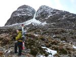 Below Morrison's Gully, on the path into Coire Mhic Fearchair  Photo: Scott Muir