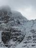 Looking up the gully from the corrie floor  Photo: Scott Muir