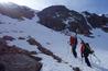 Heading up Forgotten Gully in lean, and slightly firm conditions  Photo: Scott Muir