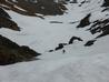 Andy Inglis charging in Solo Gully, May 2014  Photo: Scott Muir