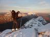 Setting off from the top of Spidean a' Choire Leith  Photo: Scott Muir