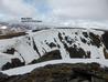 A view of the entry taken by Andy Inglis in April 2014 to bypass the cornice difficulties.  Photo: Scott Muir