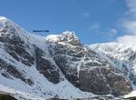 Raeburn's Gully on the left, Easy Gully on the right  Photo: Scott Muir