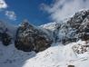 Raeburn's on the left, and Easy Gully on the right.  Photo: Scott Muir