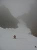 Skiing Glissade Gully, March 2012  Photo: Scott Muir