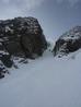 The lower section of North Gully  Photo: Scott Muir