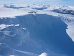 Looking to the gully in February 2010.  Photo: Scott Muir