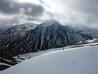 The lower section often keeps snow on the north side of the stream line.  Photo: Scott Muir